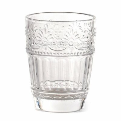 VASO VIDRIO D.8 H10 TRANSP. MIN 6 PZ